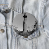 Currituck Lighthouse Ronde Button 4,0 Cm (In situ)