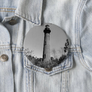 Currituck Lighthouse Ronde Button 4,0 Cm