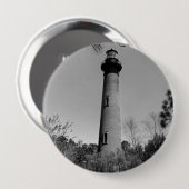 Currituck Lighthouse Ronde Button 4,0 Cm (Voorkant /achterkant)