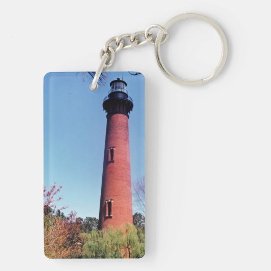 Currituck Lighthouse Sleutelhanger (achterkant)