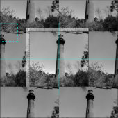 Currituck Lighthouse Stof (Delen)