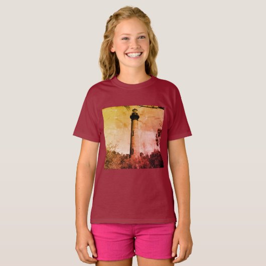 Currituck Lighthouse T-shirt (Voorkant volledig)