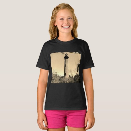 Currituck Lighthouse T-shirt (Voorkant volledig)