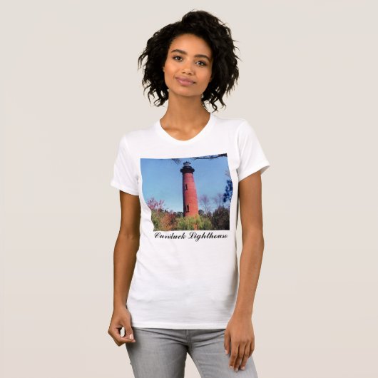 Currituck Lighthouse T-shirt (Voorkant volledig)