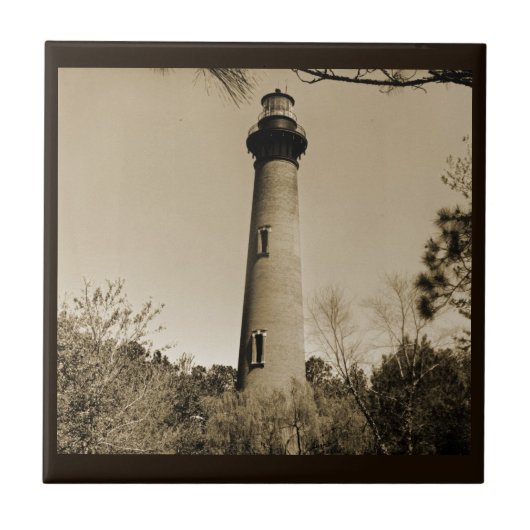 Currituck Lighthouse Tegeltje (Voorkant)