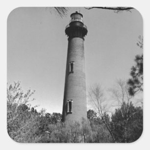 Currituck Lighthouse Vierkante Sticker