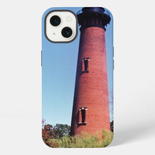 Currituck-vuurtoren iPhone Hoesje (Achterkant)