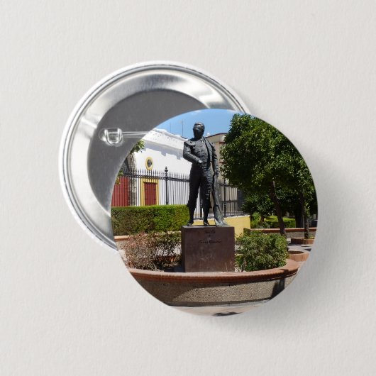 curro ronde button 5,7 cm (Voorkant /achterkant)