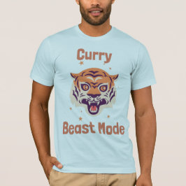 Curry Beest Modus Curry Liefhebber T-shirt
