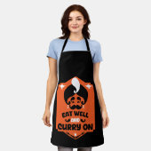 Curry Chefs Schort (Gedragen)