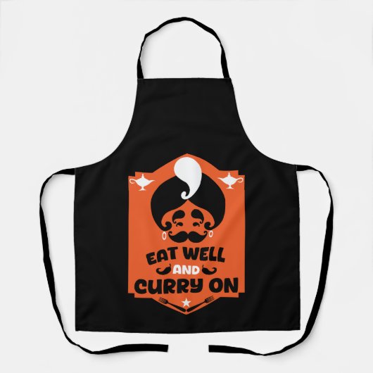 Curry Chefs Schort (Voorkant)