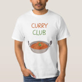 Curry Club T-shirt (Voorkant)