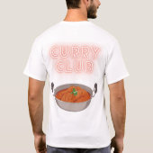 Curry Club T-shirt (Achterkant)
