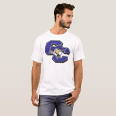 Curry College Colonels Sticker T-shirt (Voorkant volledig)