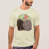Curry Goat Rice and Peas Jamaican Caribbean Food T-shirt (Voorkant)