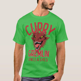 Curry Gremlin Losgelaten Curry Liefhebber T-shirt