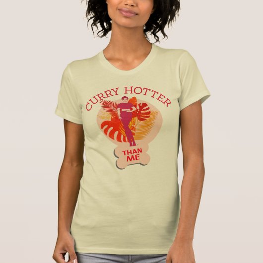 Curry heter dan ik Curry liefhebber T-shirt (Voorkant)