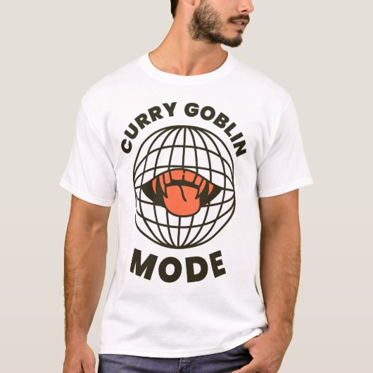 Curry Kobold Modus Curry Liefhebber T-shirt (Voorkant)
