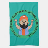 Curry Liefhebber | Indische Neef | Corry Kok | Foo Theedoek (Verticaal)