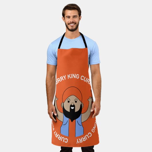 Curry Lover | Indische neef | Corry Cook | Foodies Schort (Gedragen)