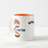 Curry Master King van de Keuken Koken Tweekleurige Koffiemok (Voorkant links)