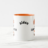 Curry Master King van de Keuken Koken Tweekleurige Koffiemok (Center)