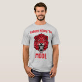 Curry Monster Mode Curry Liefhebber T-shirt (Voorkant volledig)
