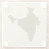 Curry Spice Moods India Glazen Onderzetter (Achterkant)