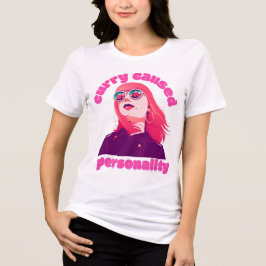 Curry veroorzaakte persoonlijkheid Curry liefhebbe Tri-Blend Shirt