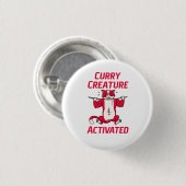 Curry Wezen Geactiveerd Curry Liefhebber Ronde Button 3,2 Cm (Voorkant /achterkant)