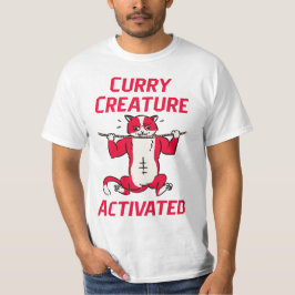 Curry Wezen Geactiveerd Curry Liefhebber T-shirt