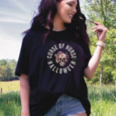 Curse van verpleegster grappige halloween t-shirt