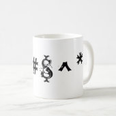 !@#$%^ Curse word cuppeth runneth over Koffiemok (Voorkant rechts)