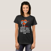 Cursed by Unsent Chain Messages Valentines Day Hu T-shirt (Voorkant volledig)