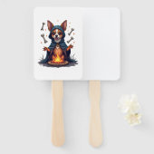 Cursed Chihuahua Ritual Dog Handwaaier (Voorkant en achterkant)