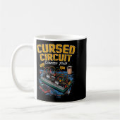 Cursed Circuit Starter Pack Funny Electronics Hall Koffiemok (Links)