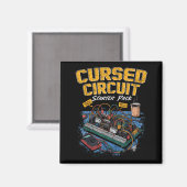 Cursed Circuit Starter Pack Funny Electronics Hall Magneet (Voorkant / Achterkant)