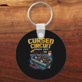 Cursed Circuit Starter Pack Funny Electronics Hall Sleutelhanger (Voorkant)