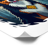 Cursed Collie Crawl Poster (Hoek)