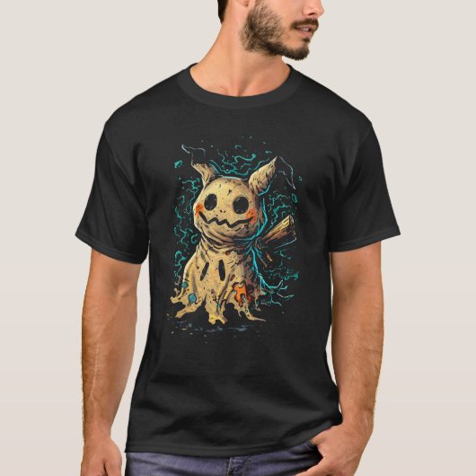Cursed Doll – Mimikyu Dark Street Art T-shirt (Voorkant)
