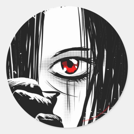 cursed eye Sticker (Voorkant)
