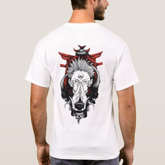 🔥 Cursed King T-shirt (Achterkant)