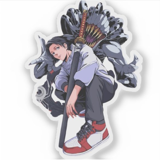 💀 Cursed Lovers Sticker (Voorkant)