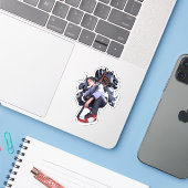 💀 Cursed Lovers Sticker (Laptop met iPhone)