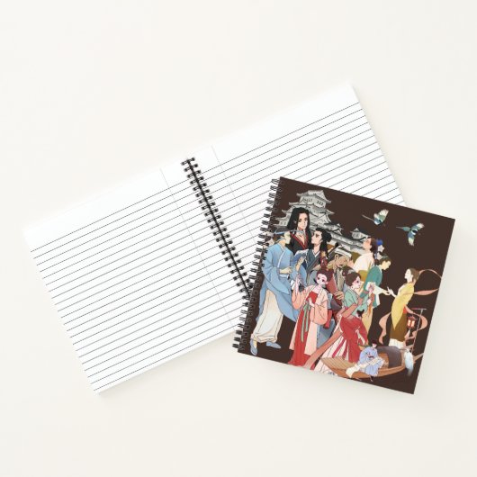 Cursed Quests Square Spiral Notitieboek (Binnen)