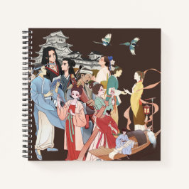 Cursed Quests Square Spiral Notitieboek