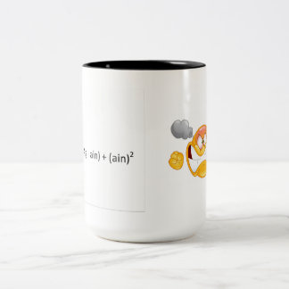 Cursen! Opnieuw opgevoed Tweekleurige Koffiemok