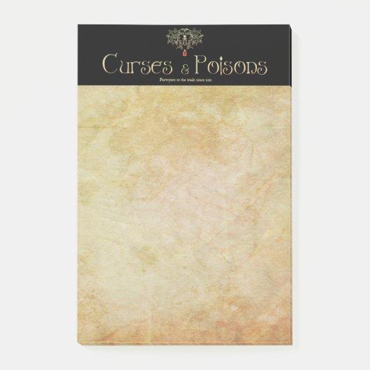 Curses and Poisons Post-it® Notes (Voorkant)