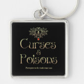 Curses en Sleutelhanger met puntkomma's (Voorkant)