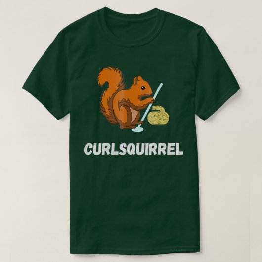 Curseurveer Curler Roden Winer Spor T-shirt (Design voorkant)